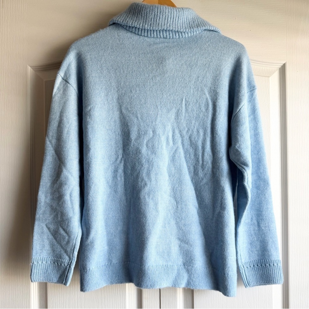 Talbots Johnny Collar Sweater Breton - Picture 6 of 8